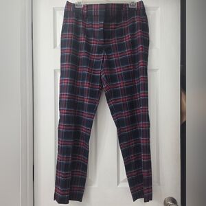 Talbots NWOT Womens Plaid Wool Dress Pants - Size 6